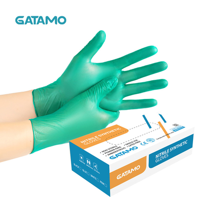 SN209 Powder Free Nitrile Gloves Wholesale Household Food Grade Gloves Hand Powder Free Vinyl Cosmetic Gloves Ni